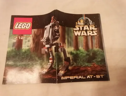 LEGO Star Wars 7127 Instruction Manual/Booklet ONLY - Imperial AT-ST