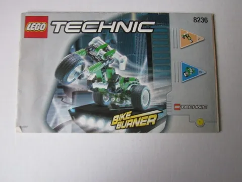 Lego Technic Building Instructions Instruction 8236 Bike Buirner