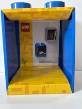LEGO Brick Shelf 4 Knobs Blue Wall Storage Shelf #4114 Stackable Room Copenhagen