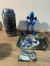 LEGO BIONICLE Gali 8533 Complete Set 35 pcs Canister Instructions Poster