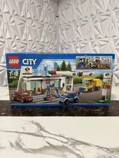 LEGO City Service Station 60132 515pcs 2-in-1 Building Set Ships In Damaged Box