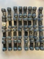 LEGO WHEELS RIMS TIRES LOT OF 33 SETS 37x18 30.4x14 165 TOTAL PIECES