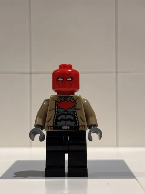 LEGO Red Hood Minifigure From 76055 DC Batman II - Sewer Smash