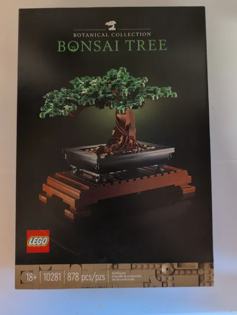 LEGO Botanicals 10281 Bonsai Tree Botanical Collection New/Sealed BOX WEAR