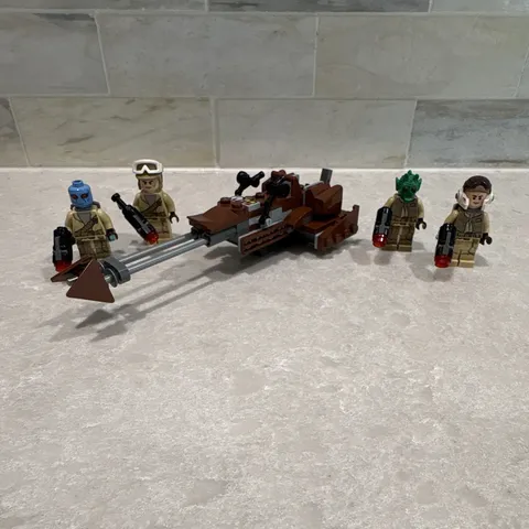 LEGO Star Wars: Rebel Alliance Battle Pack 75133: Minifigs + Instr