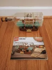LEGO Ideas: Ship in a Bottle (92177) used, complete with manual, no box