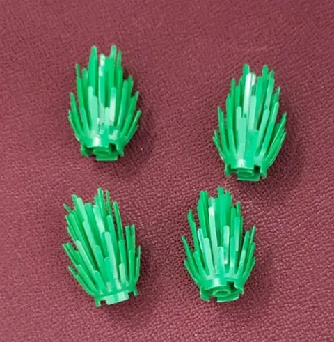 LEGO Prickley Prickly Bush Plant Replacement Toy Parts Vintage 4