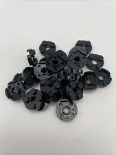 Lego 25x 4032 Plate Round Black Black Plate Round 403226 4032b