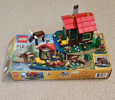 LEGO Creator 3-in-1 31048 Lakeside Lodge 368 pcs Complete Set w/ Box Manuals