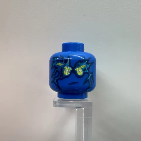 LEGO NINJAGO NRG Jay Head - Part 3626pb0851 - Authentic njo0061 9570 Energy