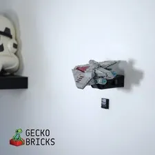 3D Printed Wall Mount for LEGO® Acclamator-Class Assault Ship ( Set 75404 )