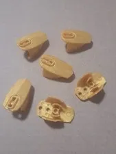 6x Lot Lego Hero Factory 90639 Armor Size 5 Gold