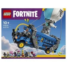 LEGO Fortnite Battle Bus Toy Set with 9 Characters 77073