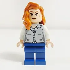 Lego Lois Lane Minifigure DC Super Heroes Man of Steel 76009 sh0075