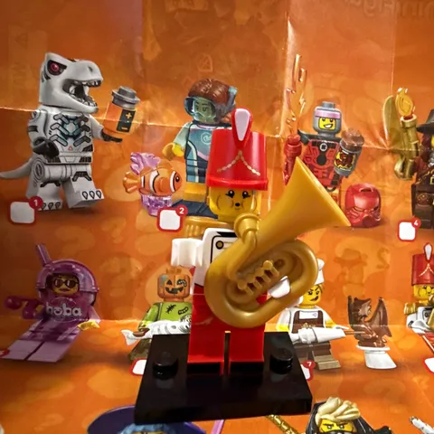 LEGO Minifigures Series 29 Tuba Player, Photo is display, comes sealed.