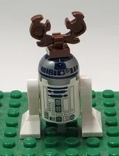 Lego Star Wars Christmas R2-D2 Reindeer Minifigure 75097 Minifig R2D2