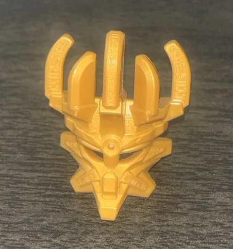 Lego Bionicle Gold Mask of Creation 20477 set 70795 Mask Maker vs Skull Grinder