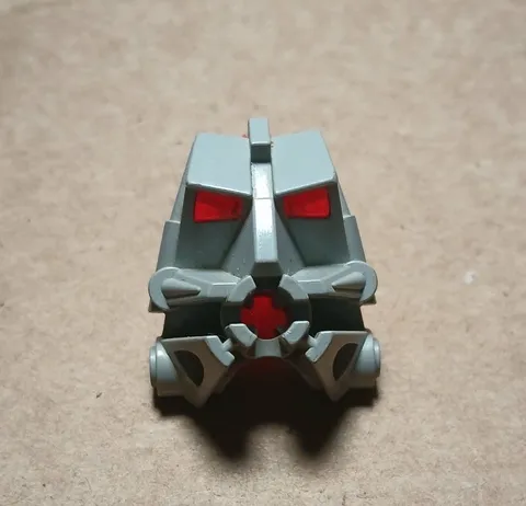 LEGO Bionicle Head Connector Block Trans-Neon Orange Eye Brain Stalk # 32553