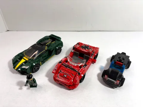 LEGO speed: Lotus Evija 76907 + Taejo racer 8159 + car 60060