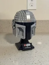 LEGO Star Wars 75328 Mandalorian Helmet – Complete – No Box – Excellent