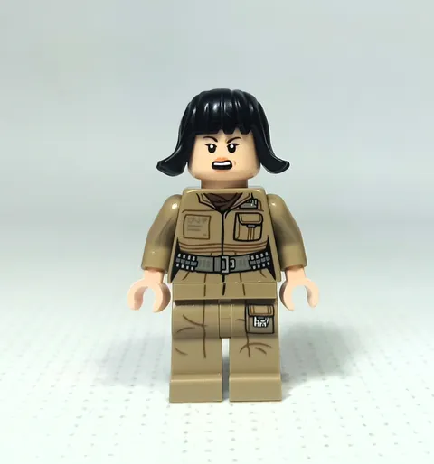 LEGO 2017 STAR WARS SW0857 ROSE TICO DARK TAN OUTFIT MINI FIGURE
