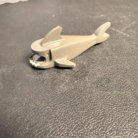 LEGO SHARK BODY 2547 Single Piece Grey