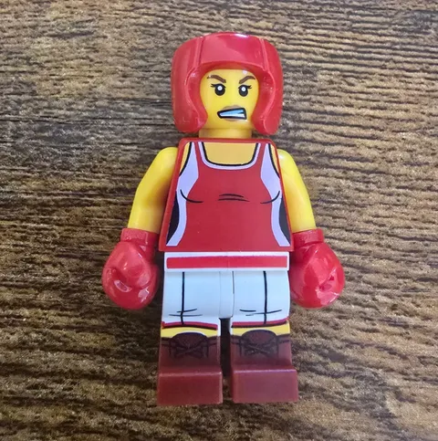 LEGO Series 16 Collectible Minifigure of the Kickboxer, item number 71013