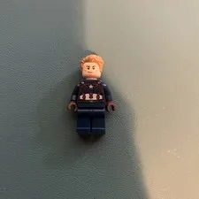 LEGO MINIFIGURE MARVEL SUPERHEROES CAPTAIN AMERICA - DARK BLUE SUIT SH0264