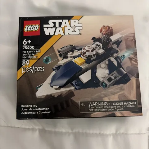 Lego Star Wars Plo Koon's Jedi Starfighter Microfighter Set (75400)