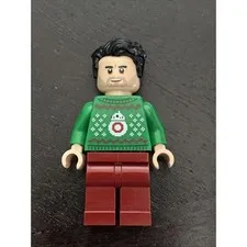 Lego Star Wars Poe Dameron Holiday Sweater Minifigure #sw1117 Set #75279