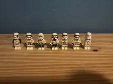 LEGO Star Wars Minifigure Lot x7 Stormtrooper First Order Imperial Troop