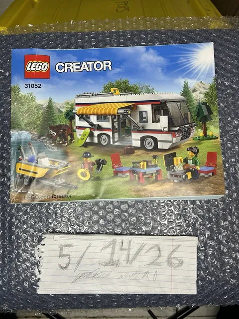 LEGO CREATOR: Vacation Getaways (31052) ~  Instruction Booklet Manual Only