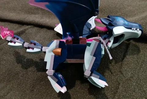 LEGO Elves 41187 Sapphire Dark Blue Dragon (Rosalyn’s Healing Hideout)