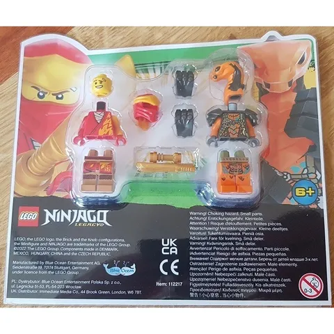 Lego Ninjago Core Kai vs. Boa Destructor blister pack 112217
