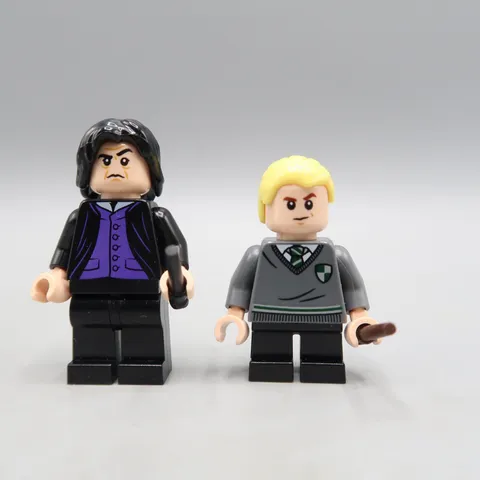 Lego Draco Malfoy & Professor Snape Minifigure Harry Potter lot
