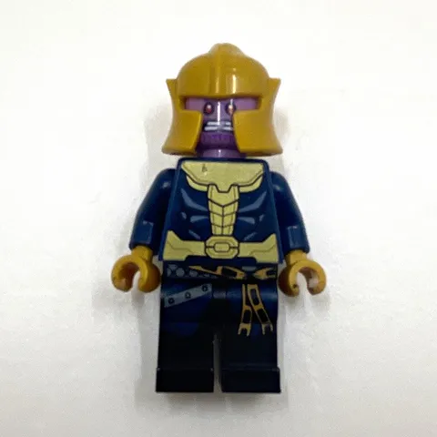 standard LEGO Marvel Thanos Minifigure (sh0613) from the Thanos Mech Set 76141