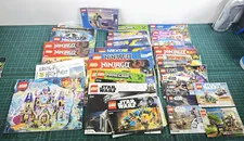 LEGO Instruction Manual Bulk Booklet Lot Harry Potter Star Wars Ninjago Elves 35