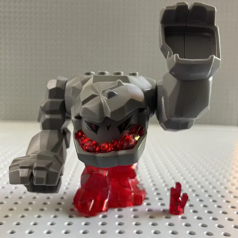 LEGO Tremorox Minifigure Rock Monster - Power Miners 8708 8964 pm016 (2009)