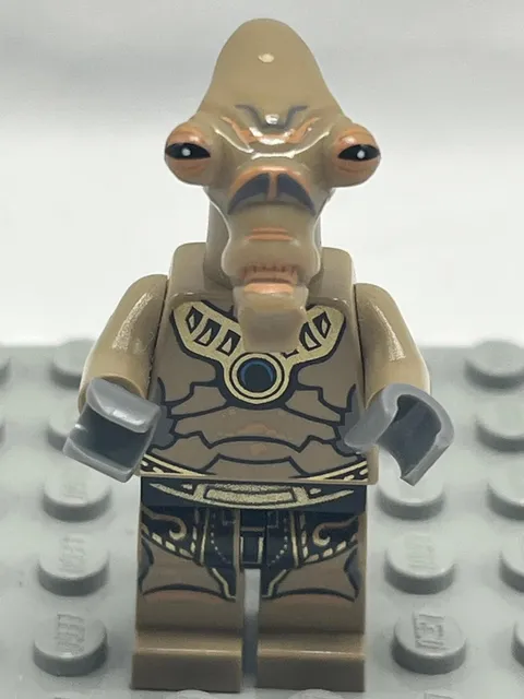Lego Star Wars Geonosian sw0320 Dark Tan Excellent
