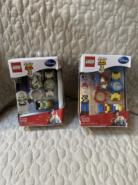 LEGO Toy Story 3 Kids Watch Lot Woody Buzz Lightyear 9002687 9002700 NIB Rare
