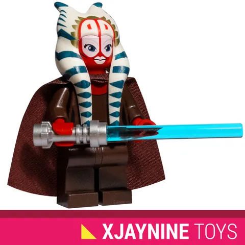GENUINE LEGO STAR CLONE WARS Jedi Master Shaak Ti Minifig + Lightsaber NEW