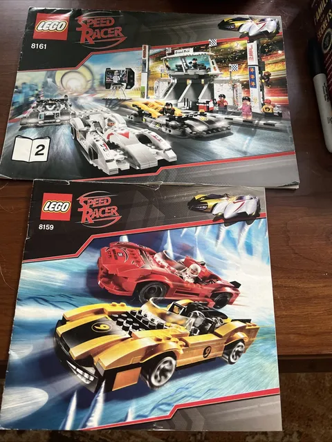 LEGO Speed Racer 8159 8161 (Book 2) Instructions Only 8159 8161