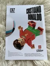 Lego FIFA World Cup Poster Soccer Cristiano Ronaldo Superstar NEW Editions CR7