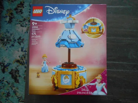 LEGO Disney #43266 Cinderella's Dress 474pcs Age 9+ Brand New