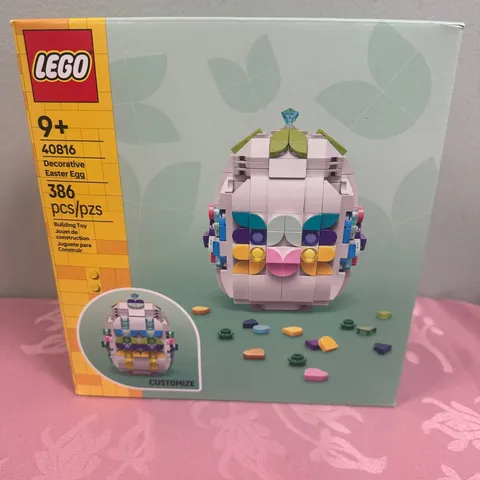 LEGO Decorative Easter Egg 40816 Building Toy Set 386 Pieces New Sealed
