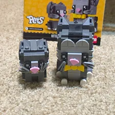 LEGO BrickHeadz Pets 40441 Shorthair Cats Complete Set 250 pcs Box Display