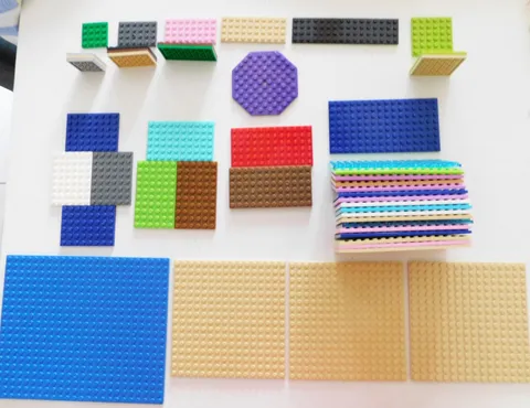 Lego PLATES TILES PARTS Lot of 500 Pieces See Description and Photos EUC (Lot 3)