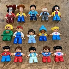 Lego Duplo 15  Figure Lot Woody Capt Hook Owen Grady Pilot Boys & Girls