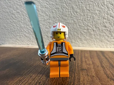 LEGO Star Wars Luke Skywalker Minifigure dark bluish gray hips sw0019a 