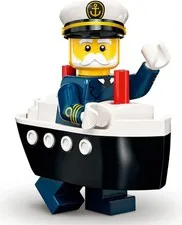 2022 LEGO 71034 Series 23 MINIFIGURE FERRY CAPTAIN Unopened  RETIRED
